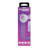 Premier Purple Rechargeable Portable Bladeless Fan