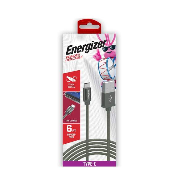 6' Nylon Braided Sync and Charge USB Cable