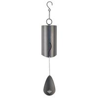 Regal Art & Gift 38" Pewter Wind Bell Wind Chime Lawn Ornament