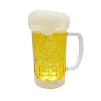 Roman 7.5" LED Beer Mug Battery Operated Swirl Lantern