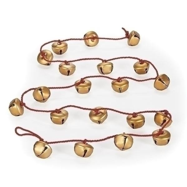 6' Jingle Bell Christmas Garland