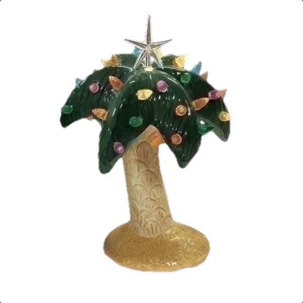 12.5" Lighted Palm Tree