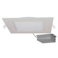 Satco 8" 24 watt 120 volt 3000K Dimmable LED Downlight with Remote Driver