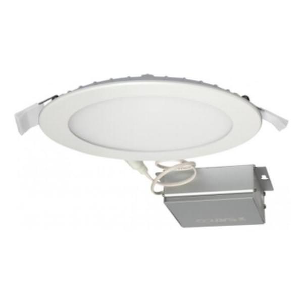 8" 24 watt 120 volt 5000K Dimmable LED Downlight with Remote Driver