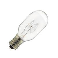 Satco 20 watt 130 volt T7 Candelabra Screw Base 2700K Warm White Incandescent Light Bulb