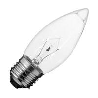 Satco 25 watt 120 volt B11 Medium Screw Base 2700K Warm White Incandescent Light Bulb