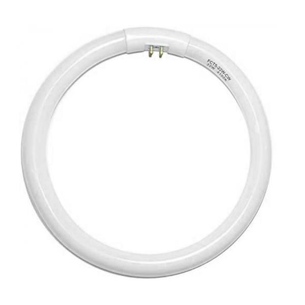 22 watt T5 4-Pin Base White 4100K Cool White Circline Fluorescent