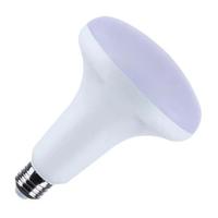 Satco 12 watt 120 volt BR40 Medium Screw Base RGBW LED Light Bulb