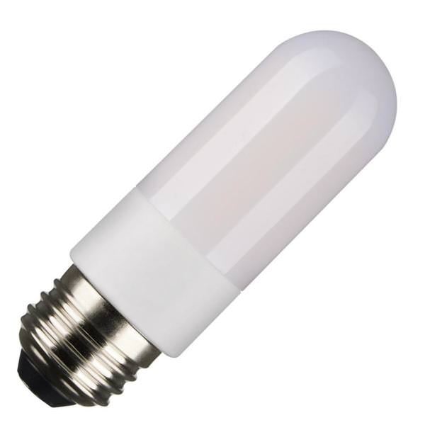 8 watt 120 volt T10 Medium Screw Base 4000K Cool White LED Tubular Light Bulb