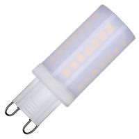 Satco 5 watt 120 volt T4 Double Loop Base 3000K Natural White LED Light Bulb