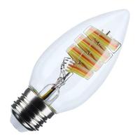 Satco 4 watt 120 volt B11 Medium Screw Base RGB/Tunable White LED Light Bulb