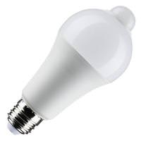 Satco 12 watt 120 volt A19 Medium Screw Base 3000K Natural White PIR Sensor LED Light Bulb