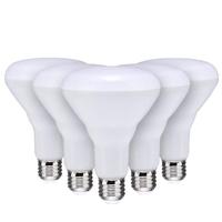 Satco 8.5 watt 120 volt BR30 Medium Screw Base 3000K Natural White LED Reflector Light Bulb (6 Pack)
