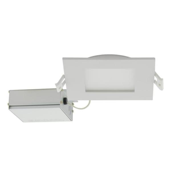 4" 10 watt 120 volt CCT Selectable Dimmable LED Direct Wire Downlight