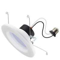Satco 5-6" 9 watt 120 volt CCT Selectable Indoor LED Recessed Downlight