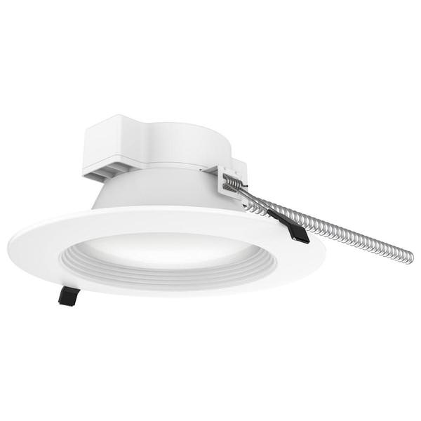 8" 22 watt 120/277 volt CCT Selectable Indoor/Outdoor LED Recessed Downlight