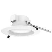 Satco 8" 22 watt 120/277 volt CCT Selectable Indoor/Outdoor LED Recessed Downlight