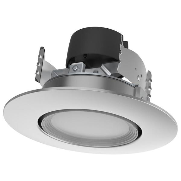 6" 7.5 120 volt Brushed Nickel CCT Selectable Indoor LED Recessed Downlight