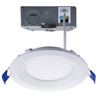 Satco 4" 12 watt 120 volt CCT Selectable LED Recessed Downlight