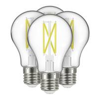 Satco 10.5 watt 120 volt A19 Medium Screw Base 3000K Natural White LED Light Bulb