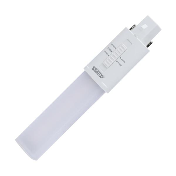 4.5 watt 120/277 volt PL 2-Pin Base CCT Selectable LED Light Bulb