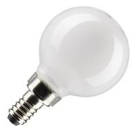 Satco 3 watt 120 volt G16.5 Candelabra Screw Base 2700K Warm White LED Light Bulb