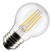 Satco 5.5 watt 120 volt G16.5 Medium Screw Base 2700K Warm White LED Light Bulb