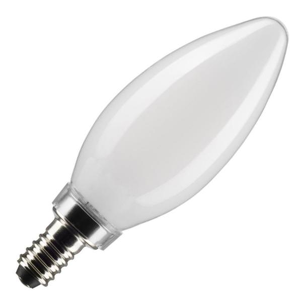 4 watt 120 volt B11 Candelabra Screw Base Frosted 3000K Natural White LED Light Bulb 