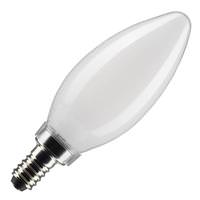 Satco 5.5 watt 120 volt B11 Candelabra Screw Base 3000K Natural White LED Light Bulb