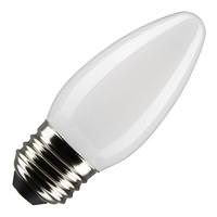 Satco 4 watt 120 volt B11 Candelabra Screw Base 4000K Cool White LED Light Bulb 