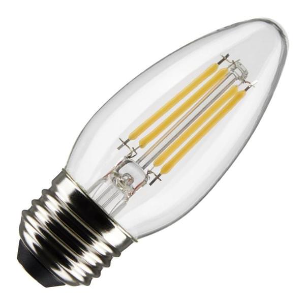 5.5 watt 120 volt B11 Medium Screw Base 4000K Cool White LED Light Bulb