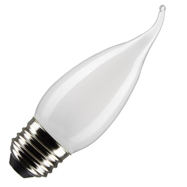 3 watt 120 volt CA10 Medium Screw Base 2700K Warm White LED Light Bulb