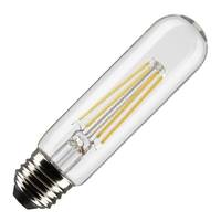 Satco 8 watt 120 volt T10 Medium Screw Base 3000K Natural White LED Light Bulb