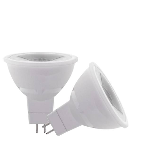 7 watt 12 volt MR16 Bi-Pin Base 3000K Natural White LED Light Bulb (2 Pack)