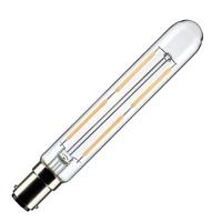 Satco 4 watt 120 volt T6.5 Double Contact Bayonet Base 3000K Natural White LED Light Bulb