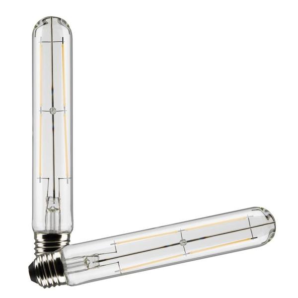 8 watt 120 volt T9 Medium Screw Base 2700K Warm White LED Light Bulb (2 Pack)