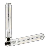 Satco 8 watt 120 volt T9 Medium Screw Base 2700K Warm White LED Light Bulb (2 Pack)