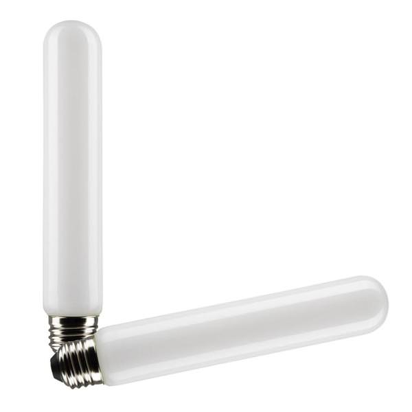 8 watt 120 volt T9 Medium Screw Base 2700K Warm White LED Light Bulb (2 Pack)