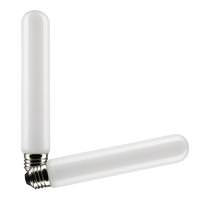 Satco 8 watt 120 volt T9 Medium Screw Base 2700K Warm White LED Light Bulb (2 Pack)