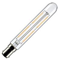 Satco 4 watt 120 volt T6.5 Double Contact Bayonet Base 3000K Natural White LED Light Bulb