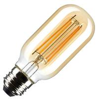 Satco 5.5 watt 120 volt T14 Medium Screw Base 2000K Warm White Amber LED Light Bulb