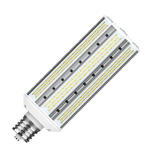 Selectable watt 120/277 volt Corncob Extended Mogul Screw Base CCT Selectable Hi-Pro LED Wall Pack