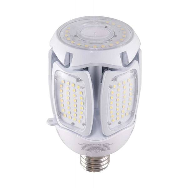 75 watt 120/277 volt Corncob Exclusionary Mogul Screw Base 5000K Daylight LED Light Bulb