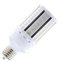 Satco 45 watt 120/277 volt Corncob Extended Mogul Screw Base 4000K Cool White LED Light Bulb