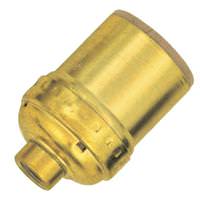 Satco Keyless Brite Gilt Gold Medium Socket 