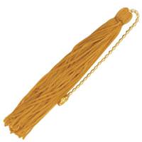 Satco 5" Gold Beaded Chain Tassel