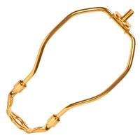 Satco 8.5" Polished Brass Lamp Harp