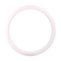 Satco 8" White Round Goof Ring for Remote Driver Installation