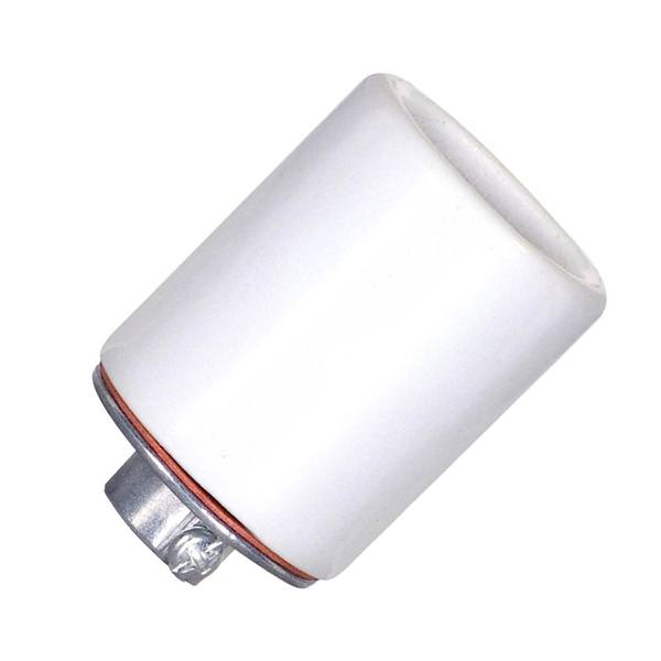 1/4 IPS Cap Glazed Porcelain Twin Socket 