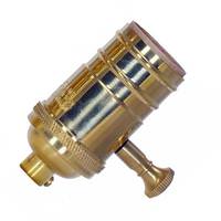 Satco Full Range Screw Turn Knob Dimmer Socket with Removable Knob